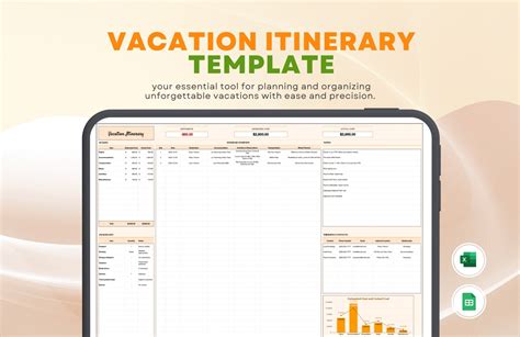 Editable Travel Itinerary Templates in Google Sheets to Download