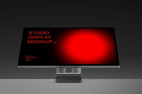 STUDIO DISPLAY MOCKUP | Premium & Free PSD Mockup Store