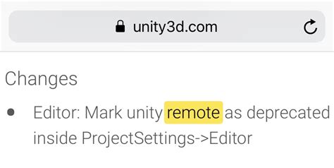 Unity Remote Not Working 的图像结果