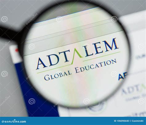 Milan, Italy - August 10, 2017: Adtalem Global Education Logo on ...