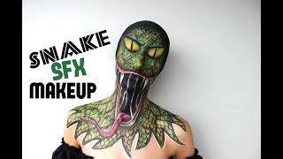 Foxy.in : TRIPPY SNAKE HALLOWEEN MAKEUP TUTORIAL!! on Foxy.