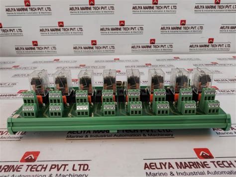 Ul Electrodevices Ulvac08Co[10F Snb]-2C Ulpl Inditech 8 Relays Pcb Mod ...