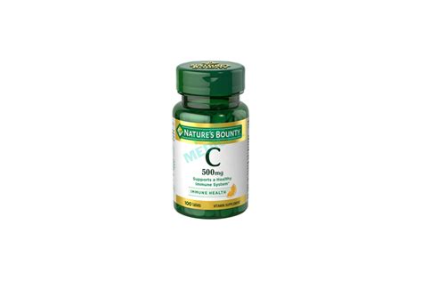 Nature’s Bounty VITAMIN C 500MG 100 Tablets - Time Medical