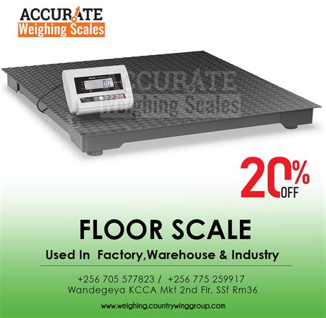 Industrial checked floor scales ramped up to 1 ton, 3 tons and 5 tons - Digitalplatformscales ...