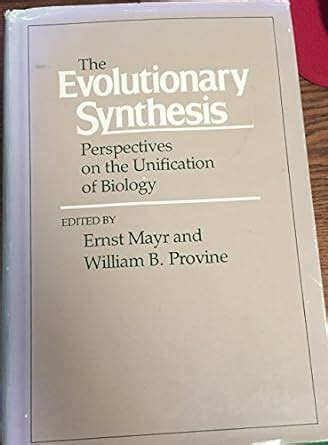 Buy The Evolutionary Synthesis – Perspectives on the Unification of ...
