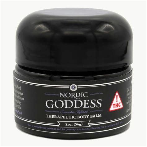 Nordic Goddess - THC Body Balm 500mg 1:1 - Nordic Goddess