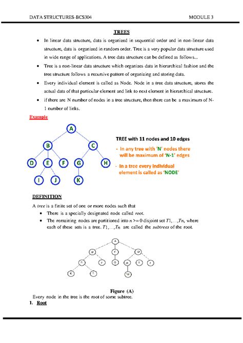 Module 4 - JAVA - TREES In linear data structure, data is organized in ...