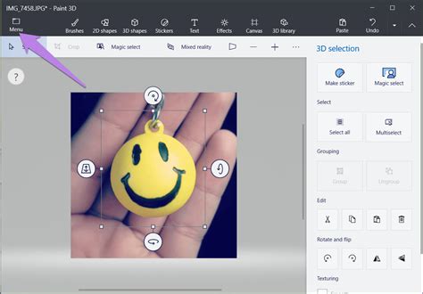 Image result for Using Magic Select in Paint 3D