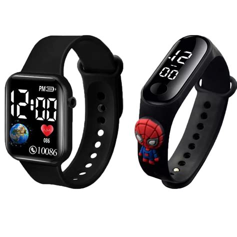 Buy GOLDENIZE FASHION Stylish Waterproof Kids Digital Date and Time ...