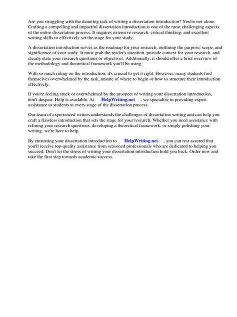 Image result for Dissertation Introduction Format Example