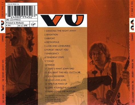 The Motors - Airport: The Motor's Greatest Hits (1995) / AvaxHome