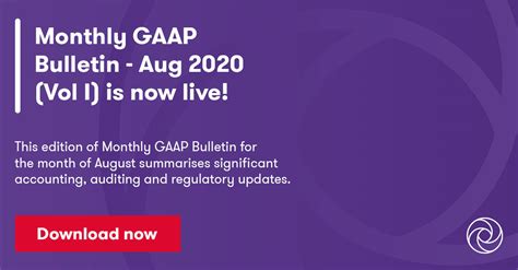 Monthly GAAP Bulletin - Aug 2020 (Vol I) | Insights | Grant Thornton India