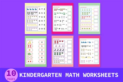 Kindergarten Math Worksheets 的图像结果