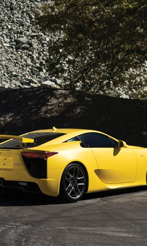 Download wallpaper Lexus, yellow, LFA, Lexus LFA, section lexus in ...