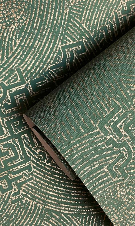 Deep Green And Gold Wallpaper - Shop on Pinterest
