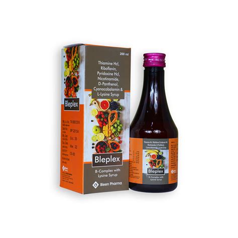 B-Complex & Iron Syrup | Bleen