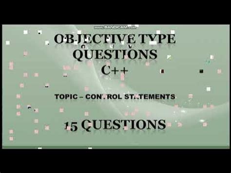 C++ Objective Type Questions 的图像结果