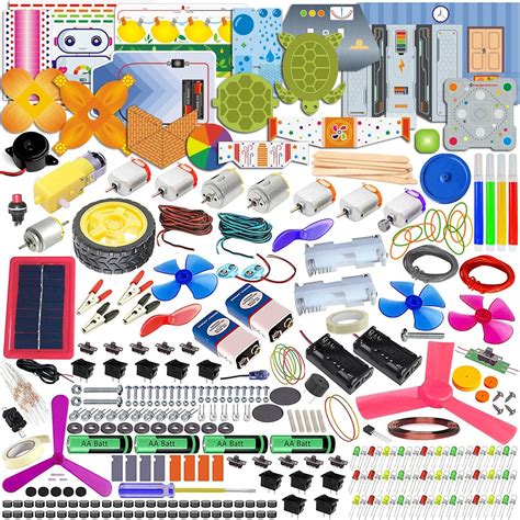 Buy kit4curious 125 projects diy activity science electronics starter ...
