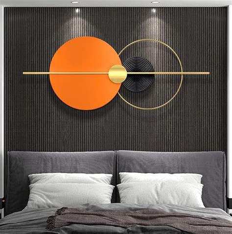 Orange Moonbeam Metal Wall Art – Handicrafts Town