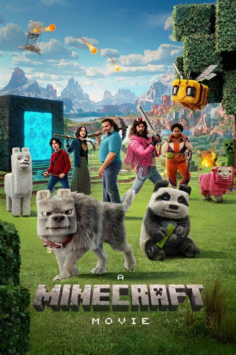 A Minecraft Movie (2025) - Posters — The Movie Database (TMDB)