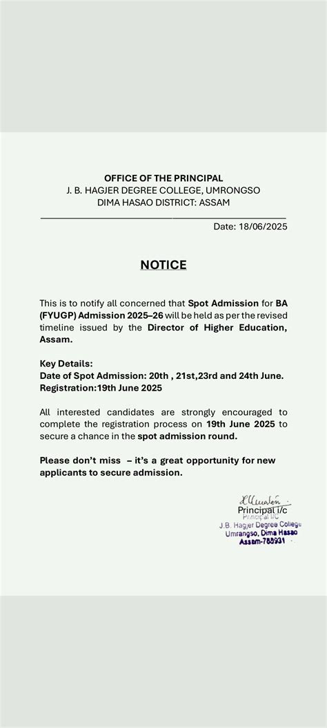 J.B. Hagjer Degree College, Umrongso, Dima Hasao, Assam