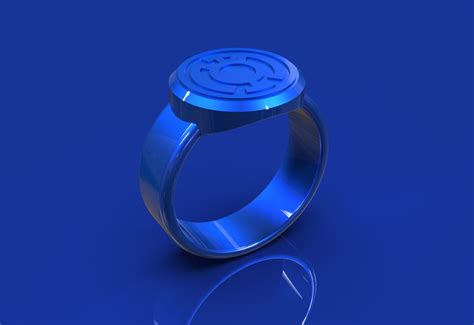 Blue Lantern Ring Replica