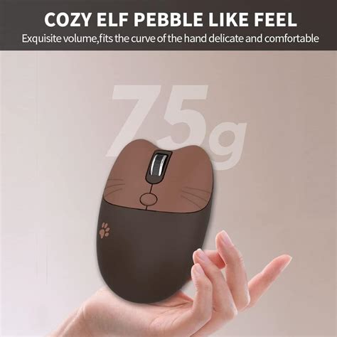 Buy Smile dolL Wireless Silent Mouse, Light and Portable, Compatible ...