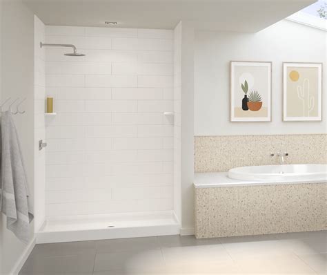 Swan Tile Shower Wall Kit at Tiffany Mora blog