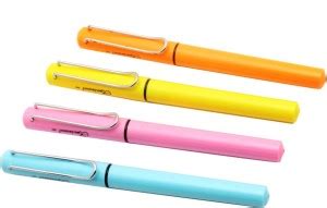 Ledos Bhikshu Star Fountain Pens With Cartridge & Fine Nib for Students ...