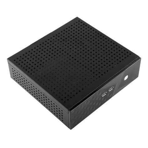 Buy C60 HTPC Computer Case Mini Small Chassis HTPC Desktop ITX Computer ...