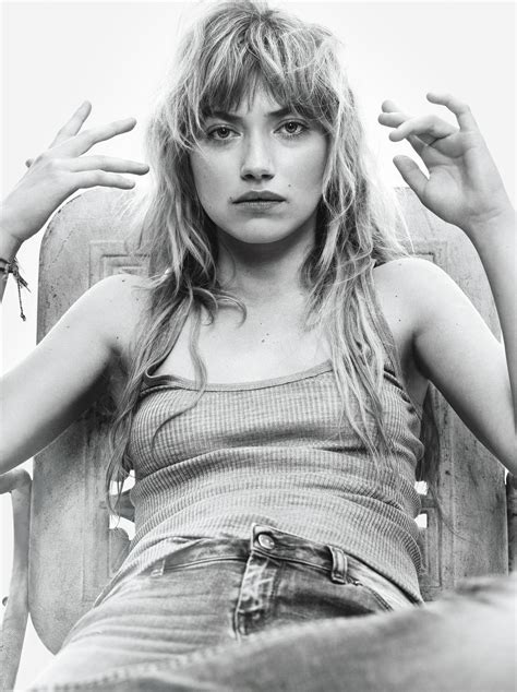 Imogen Poots Modeling 的图像结果