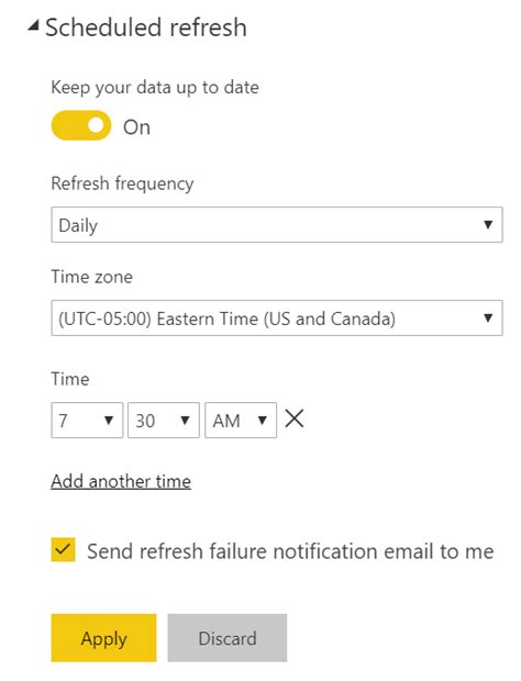 Image result for Power BI Data Refresh Automatically
