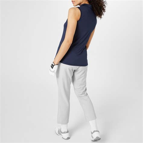 Slazenger | Sleeveless Polo Shirt Womens | Sleeveless Performance Polos ...