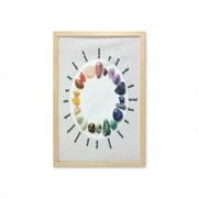 Buy Stones Wall Art with Frame, Natural Precious Rocks and Written ...