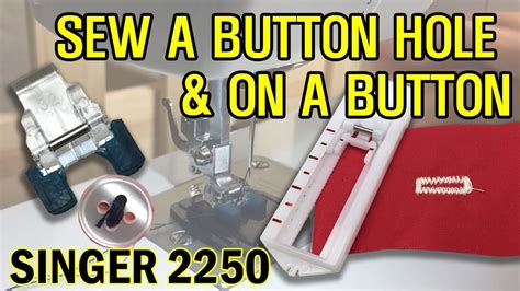 Image result for How Do You Use the Singer Button Fast