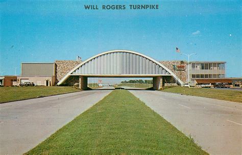 Postcard Oklahoma Will Rogers Turnpike 1957 Unposted | eBay