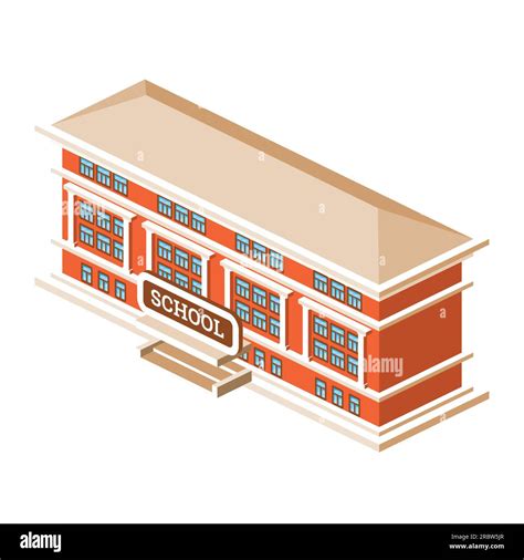 High School Building Clipart