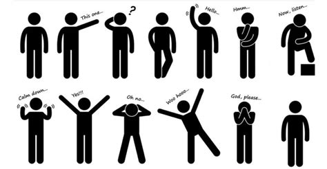 Different Types of Body Language 的图像结果
