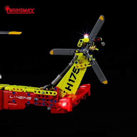Buy BRIKSMAX Led Lighting Kit for Legos Airbus H175 Rescue Helicopter ...
