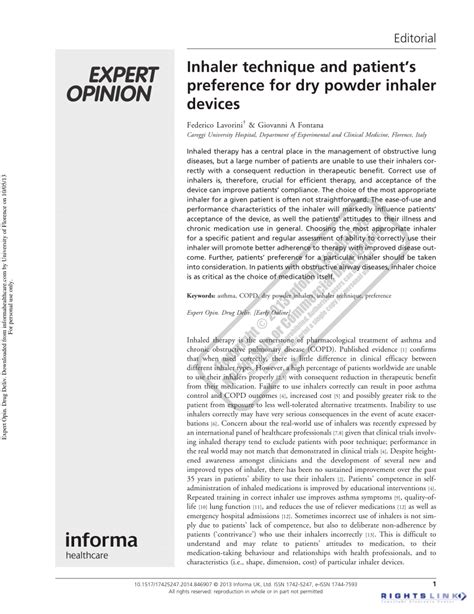 Image result for Dry Powder Inhaler Technique