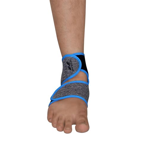 Nivia Orthopedic Ankle Support Adjustable (Free Size, Grey) : Amazon.in ...