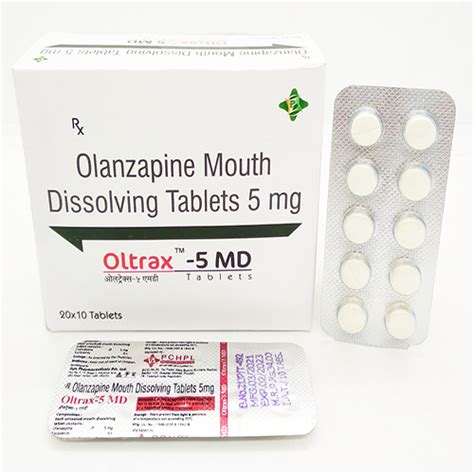 Oltrax-5 MD Tablets Psychocare Health Pvt. Ltd.