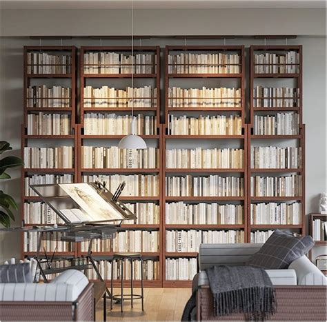 Floor To Ceiling Bookshelves