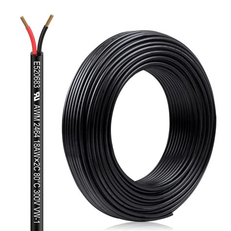 Buy 18 Gauge 2 Conductor Electrical Wire 18AWG Low Voltage Landscape ...