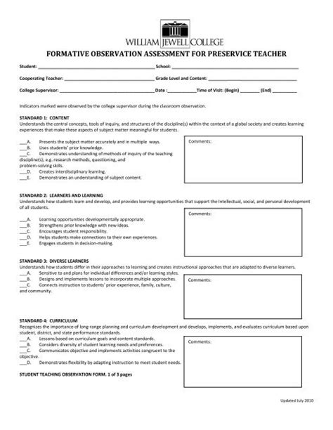 Image result for Formative Assessment Onbservation