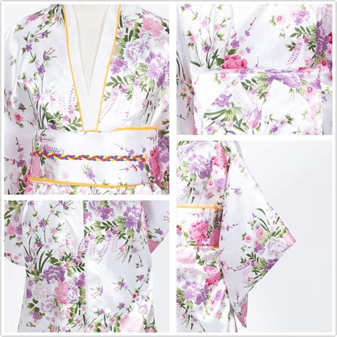 Buy Japanese Traditional Dress Kimono Robe for Kids Girls Costume ...