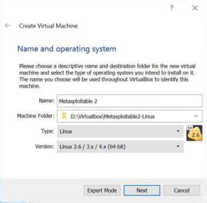 Image result for Install Metasploitable 2 VirtualBox