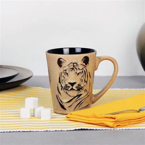 Buy Imperial Tiger Print Mug - 330 ml from Home Centre at just INR 349.0