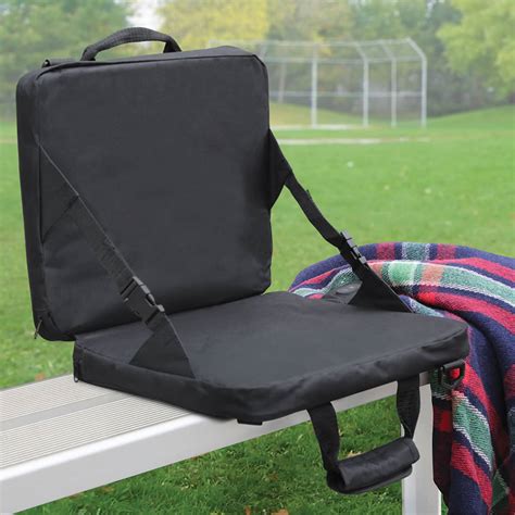 Heated and Massaging Stadium Seat Cushion | The Green Head