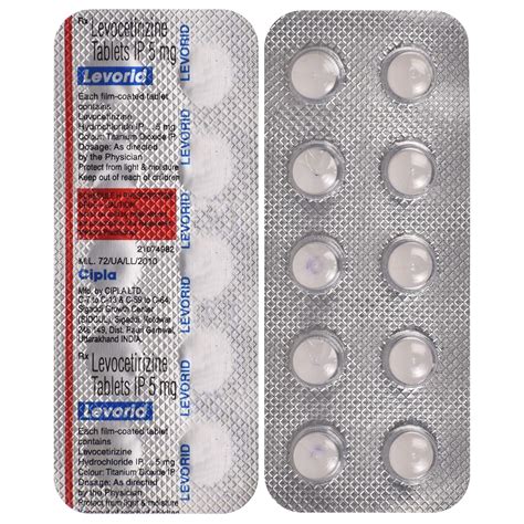 Levorid - Strip of 10 Tablets : Amazon.in: Health & Personal Care